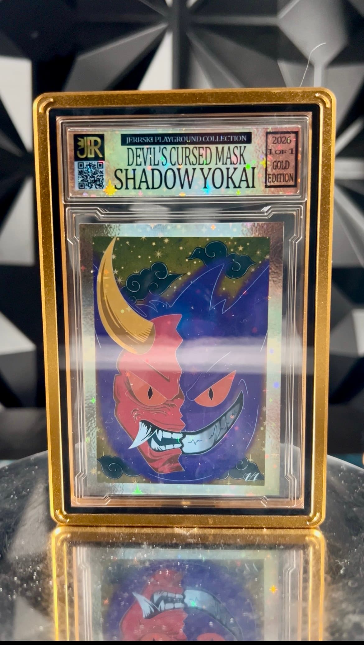 Devil's Cursed Mask Shadow Yokai Mystery Slab