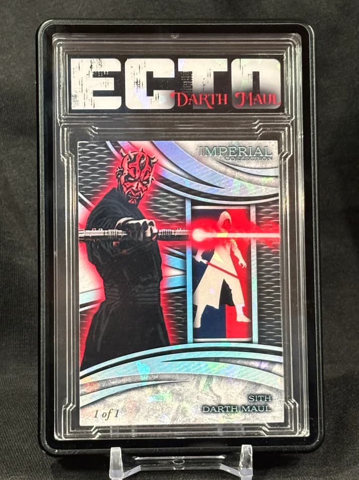 Darth Maul – “Imperial Collection” – 8x 1/1 Variants – (Ecto Custom Trading Card - Shadow