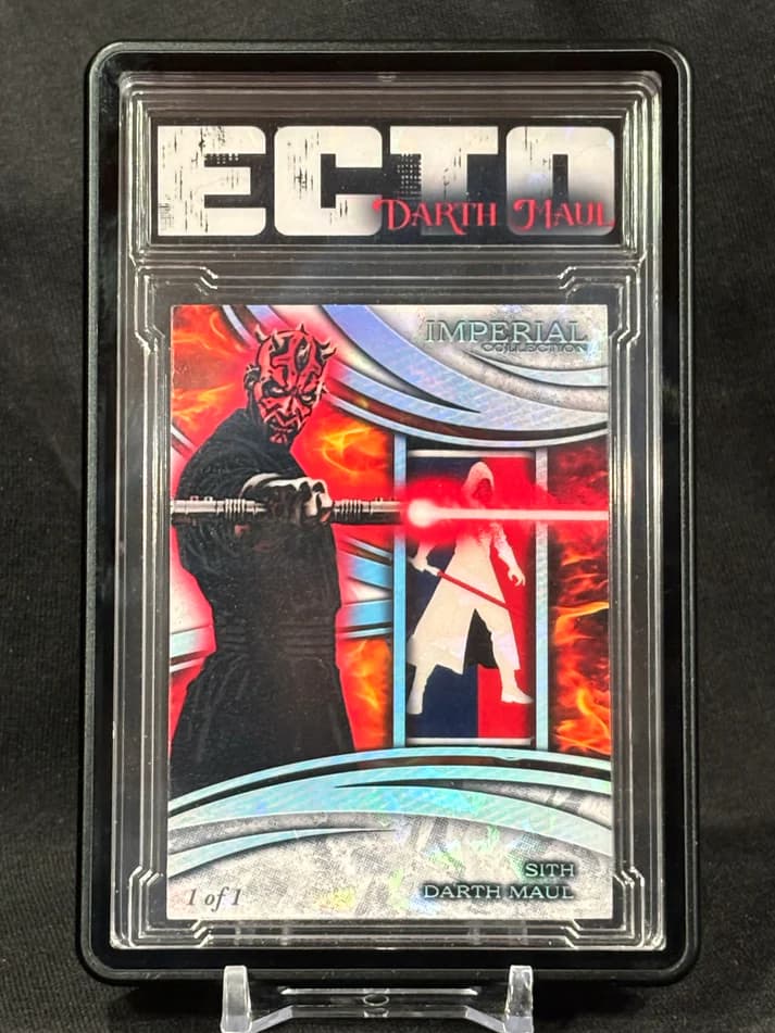 Darth Maul – “Imperial Collection” – 8x 1/1 Variants – (Ecto Custom Trading Card - Inferno
