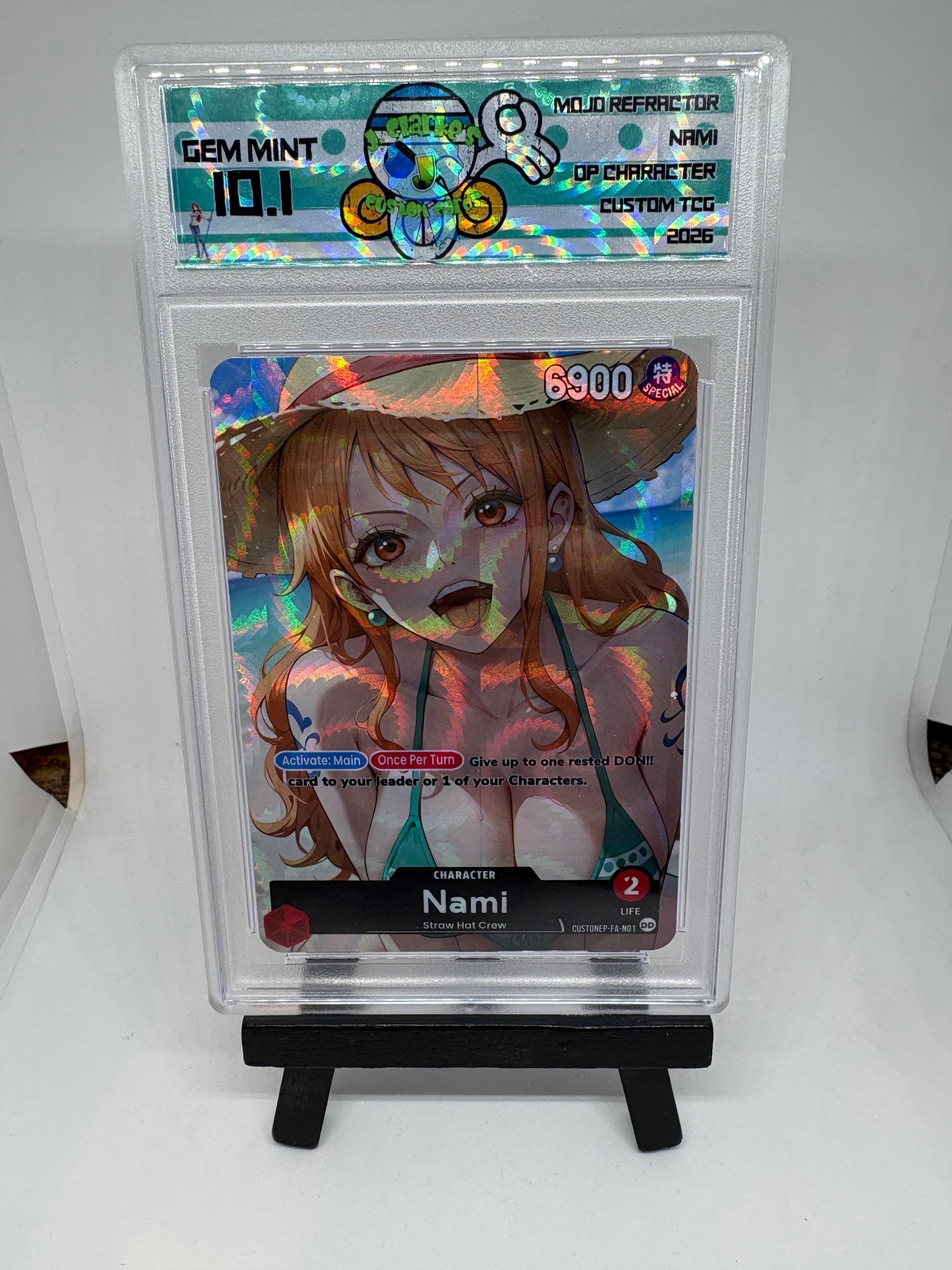 Custom 1/1 Nami Mojo Refractor