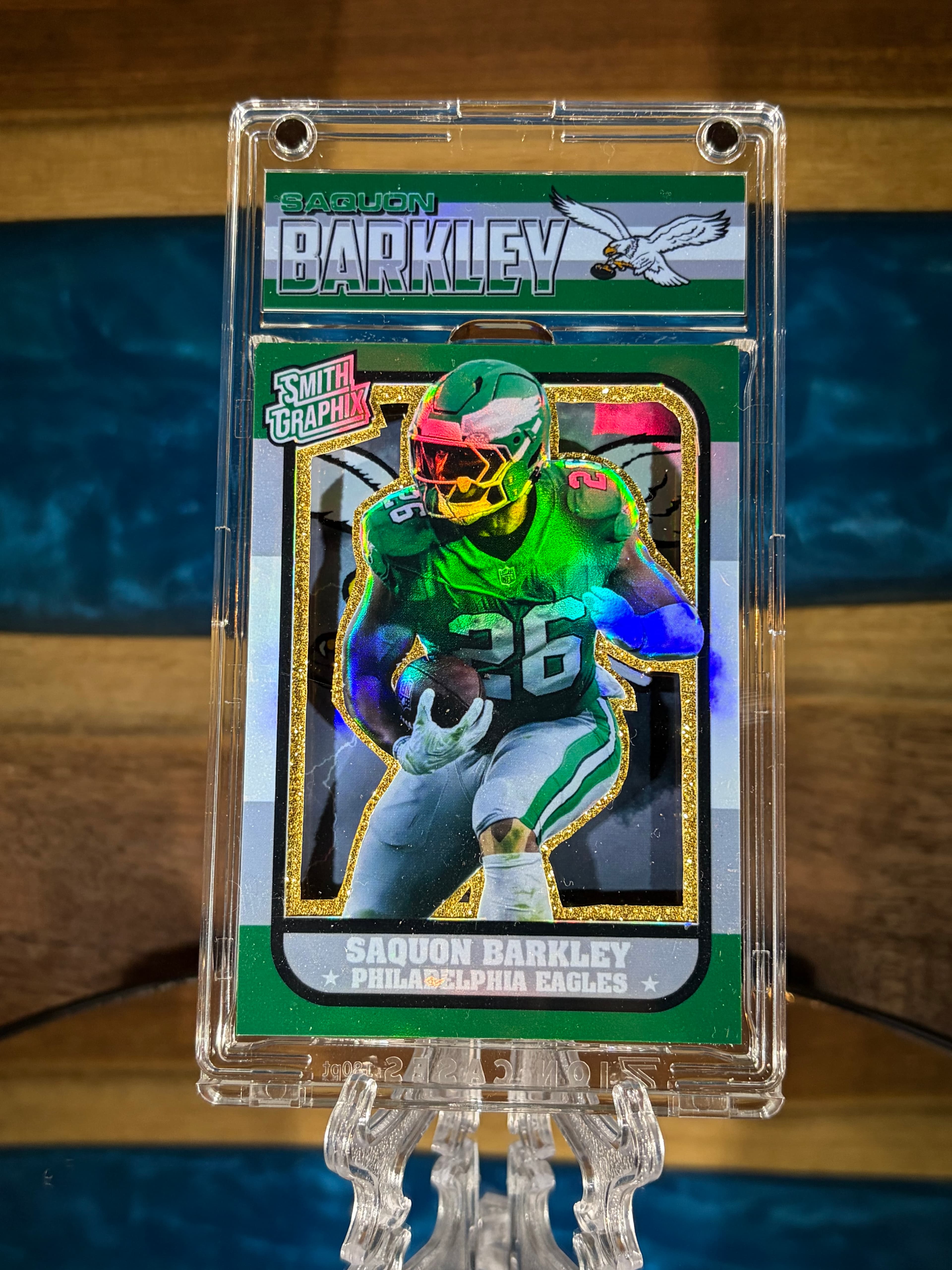 1/1 3D Hologram Saquon Barkley