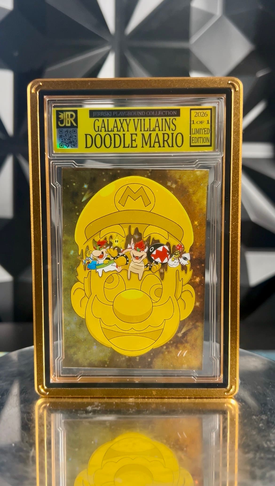 Galaxy Villains Doodle Mario Mystery Slab
