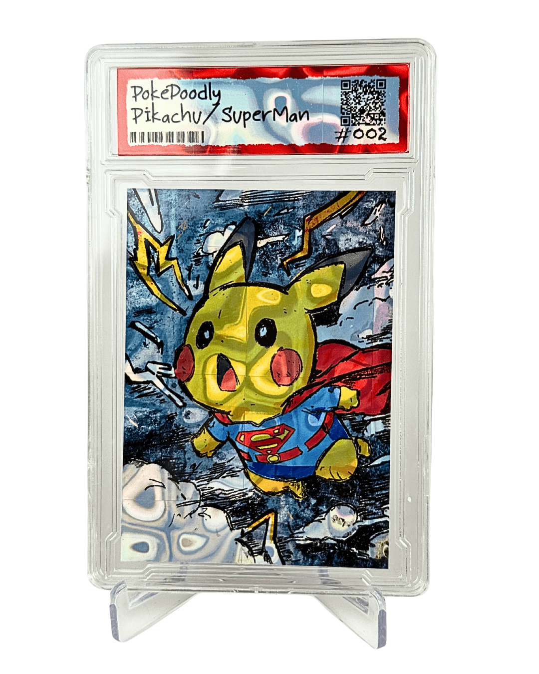 Pokedoodly Pikachu / Superman