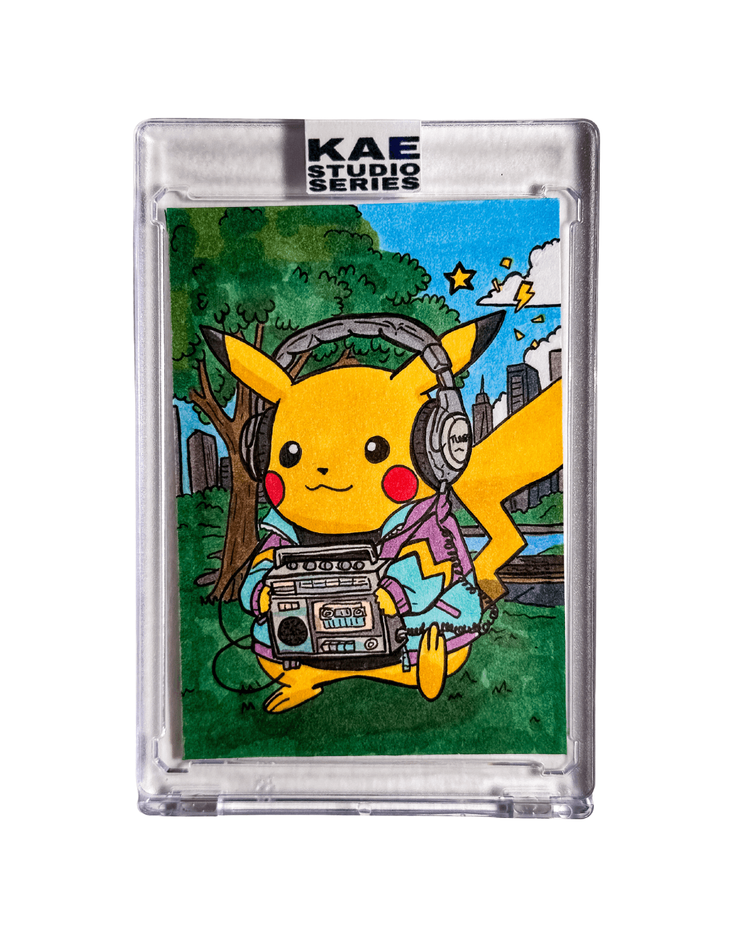 Pretty Fly for a Pokemon One-of-One Marker Illustration ACEO by KAE