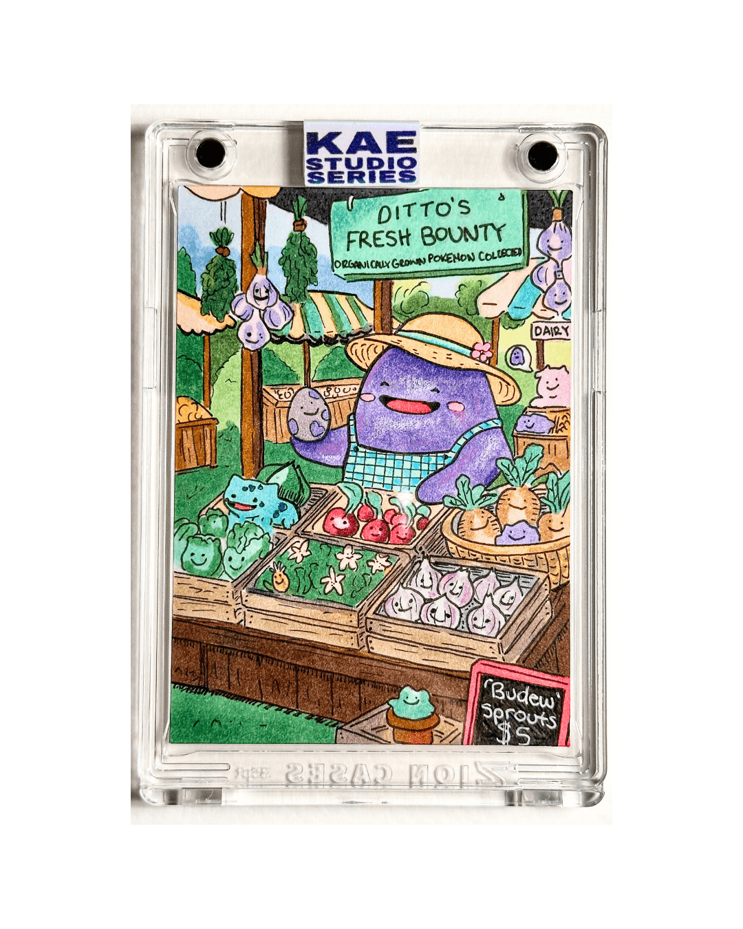 Farmers Market Ditto One-of-One Marker Illustration by KAE