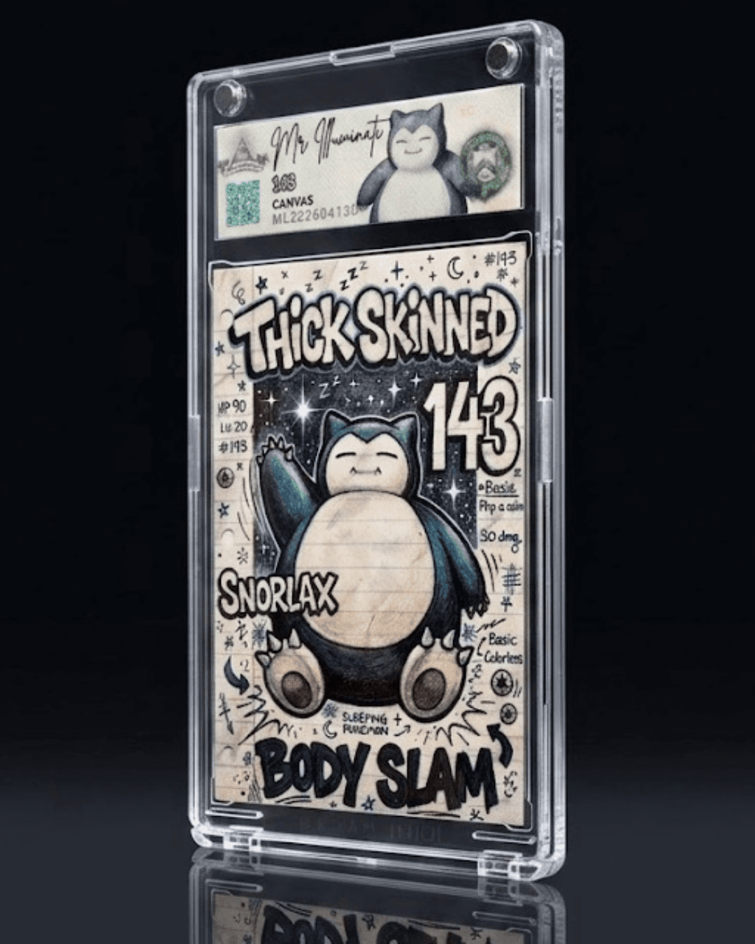 The Starters 143 — Snorlax "Body Slam" (VERY RARE) 1/3
