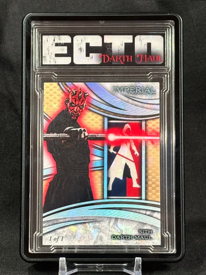 Darth Maul – “Imperial Collection” – 8x 1/1 Variants – (Ecto Custom Trading Card - Voltage