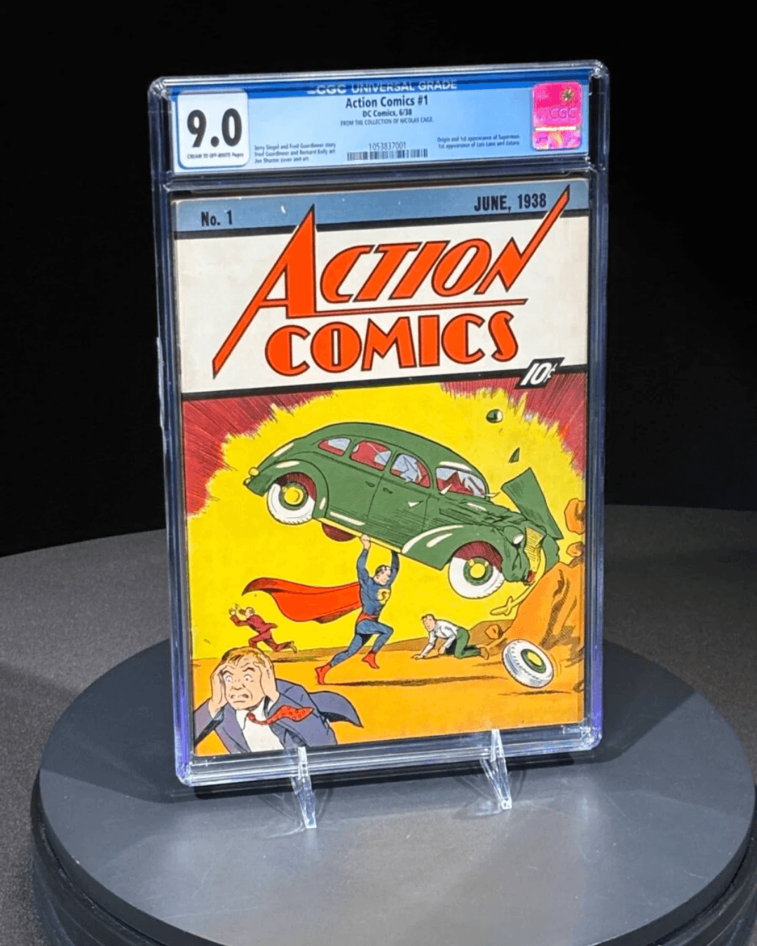 Action Comics #1 Sells for $15 Million. It Was Stolen from Nicolas Cage's House.
