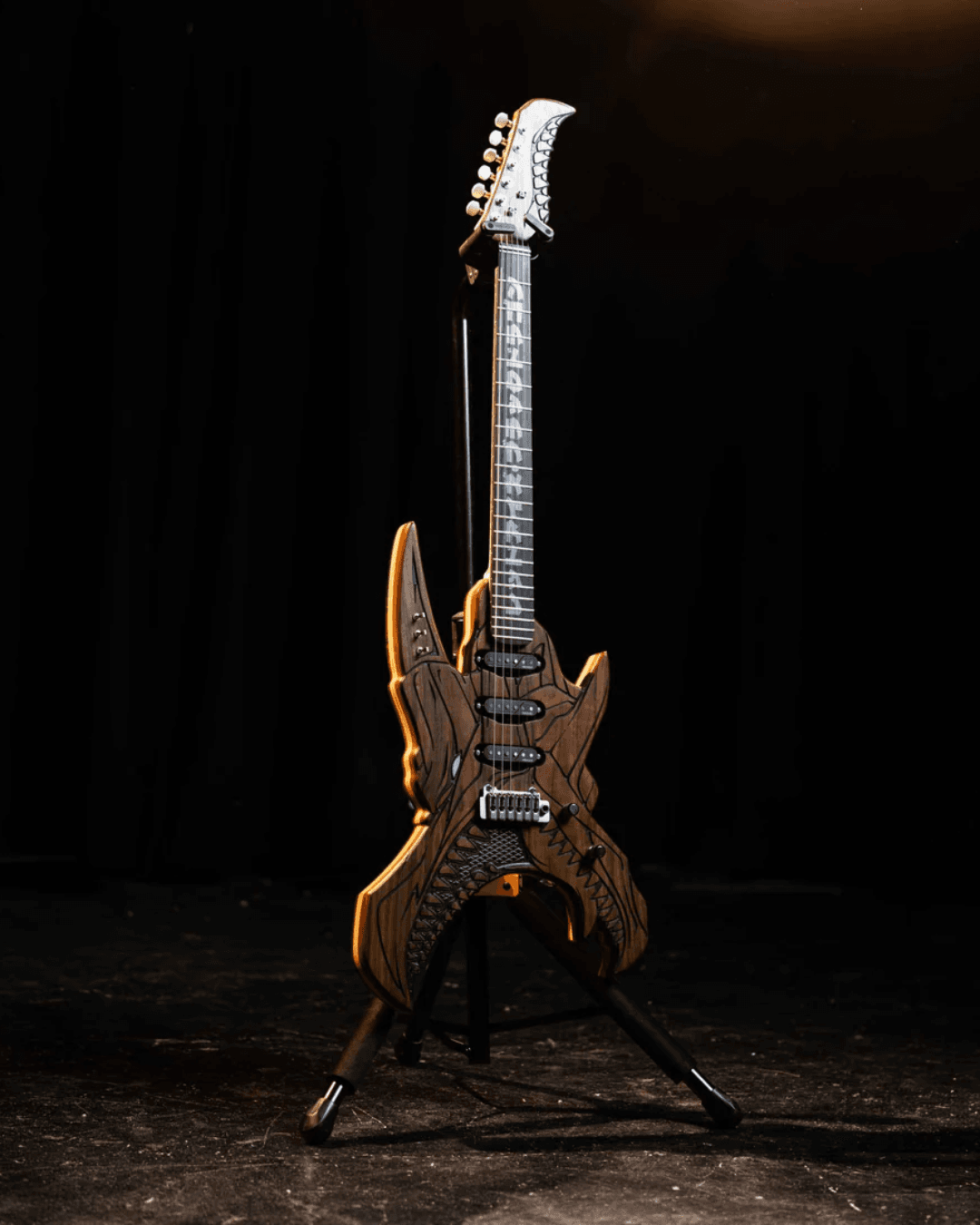 BEAR WALKER INDUSTRIES BUILT A $12,500 YU-GI-OH GUITAR. ONLY 25 EXIST.