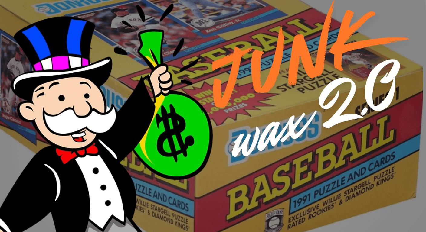 FANATICS NOW OWNS THE CARD AISLE. CNBC JUST PUT 'JUNK WAX 2.0' ON TV.