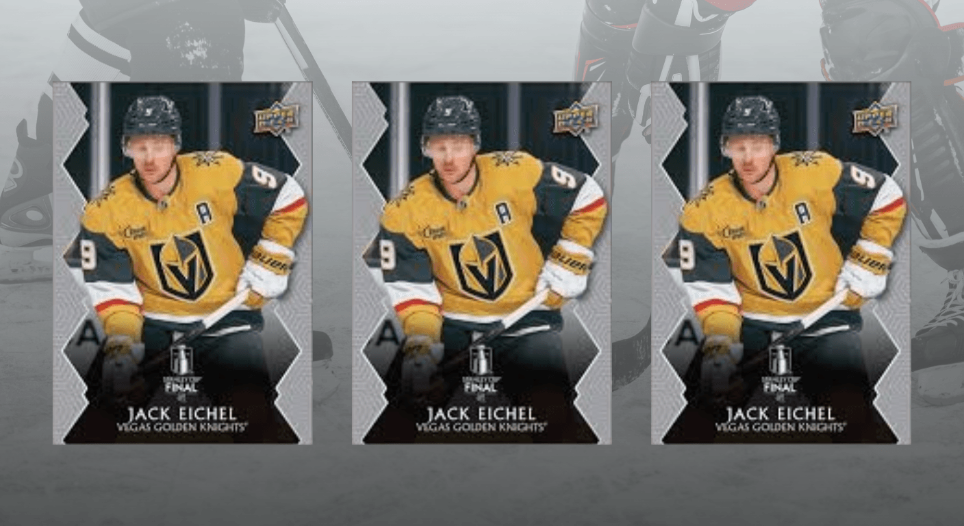 THE STANLEY CUP FINAL IS HERE. MARNER AND EICHEL ARE THE HOCKEY CARDS TO WATCH.