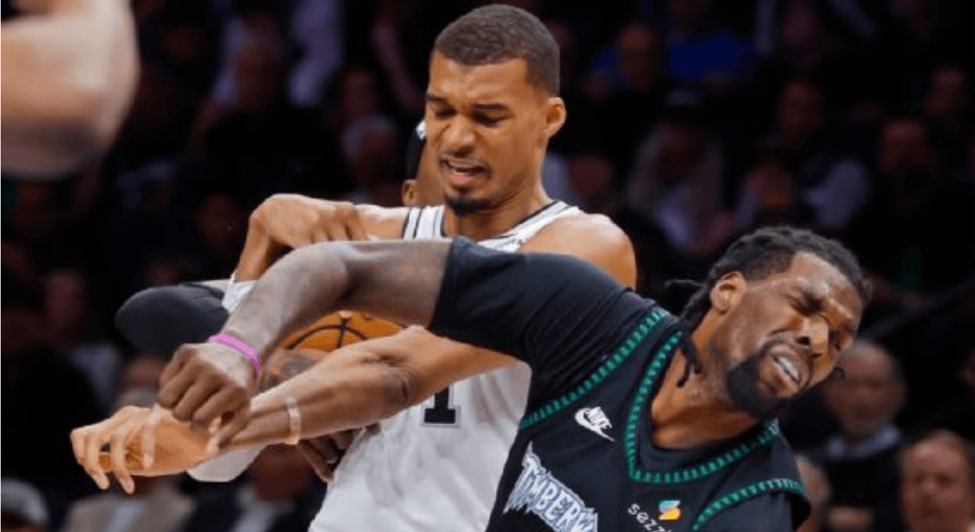 WEMBANYAMA GOT EJECTED SUNDAY. HE PLAYS GAME 5 TONIGHT. HERE'S WHAT HIS CARDS ARE DOING.